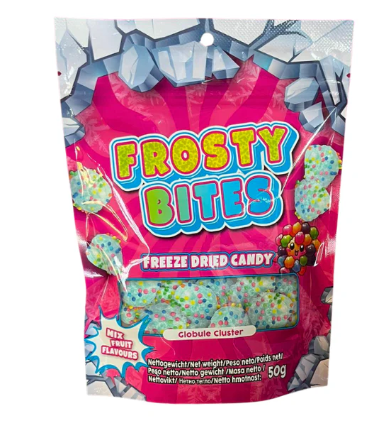 Frosty Bites Gefriergetrocknete Globule Cluster Frucht 175g