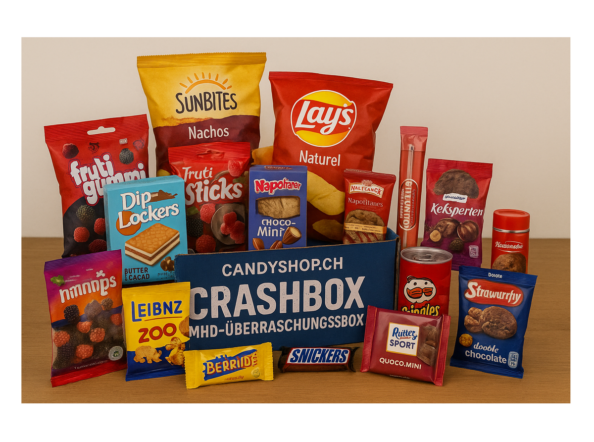 Candyshop.ch Crash Überraschungs Box MHD mit 50% Rabatt 175g