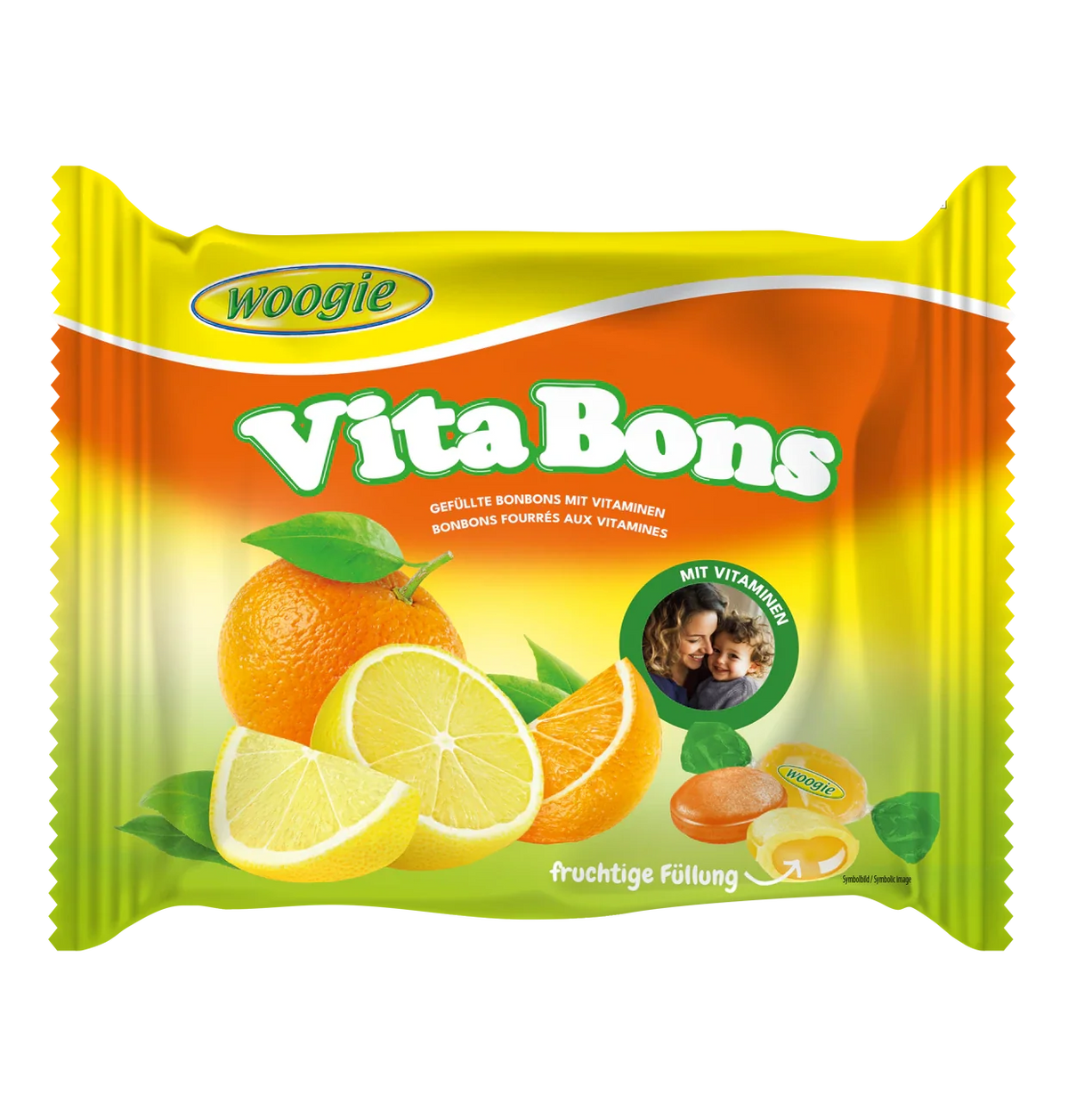 Woogie Vita Bons Multivitamin Bonbons 175g – Produktansicht