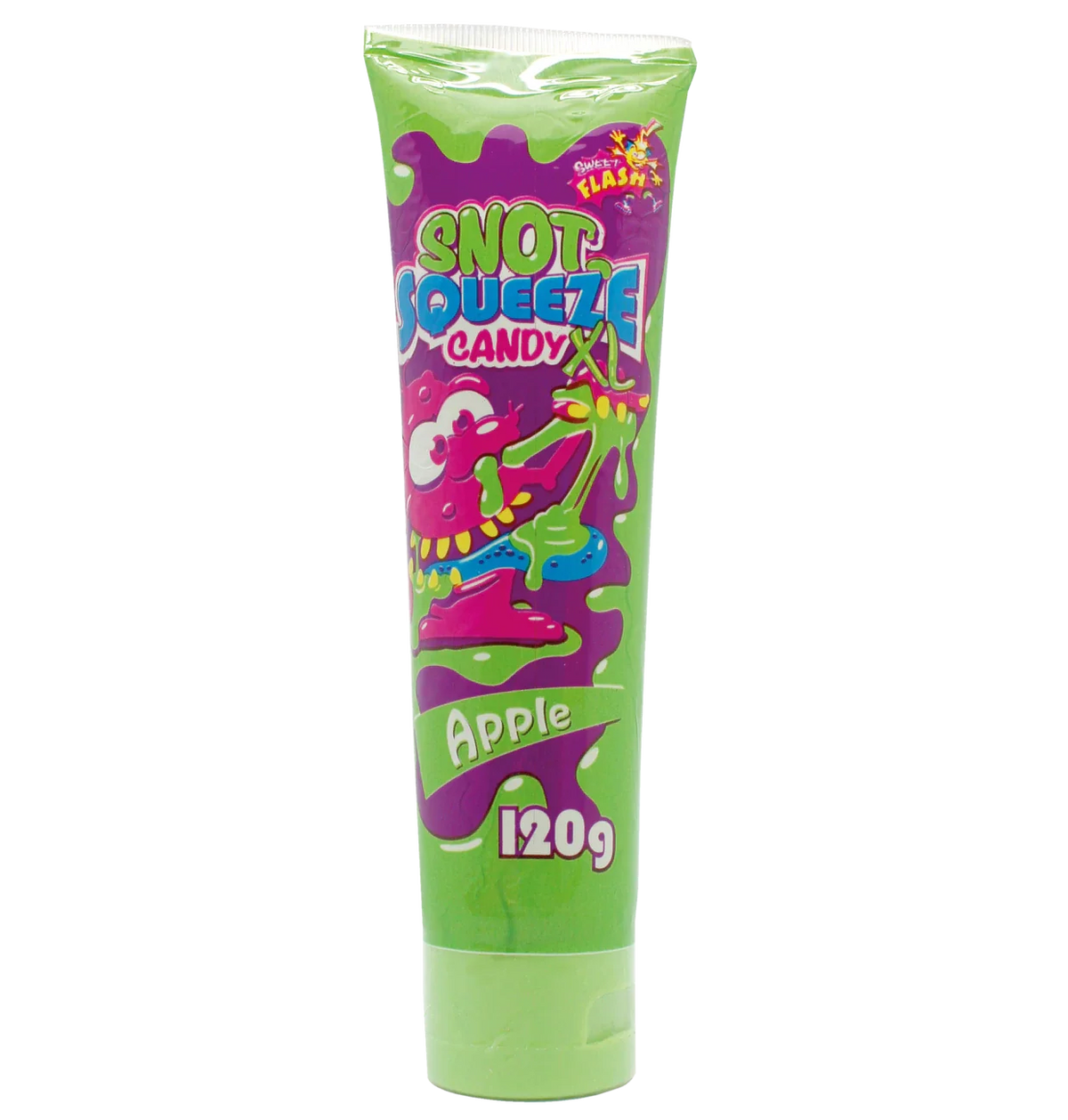 Warheads Candy Gel in der Tube XL 120g Erdbeer Fruchtgummi – Rückansicht