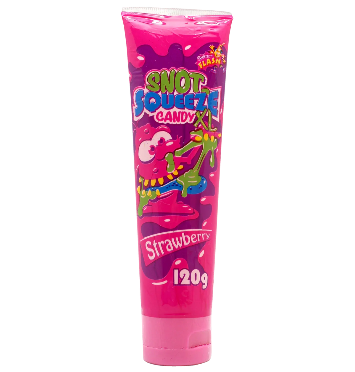 Warheads Candy Gel in der Tube XL 120g Erdbeer Fruchtgummi – Detailansicht