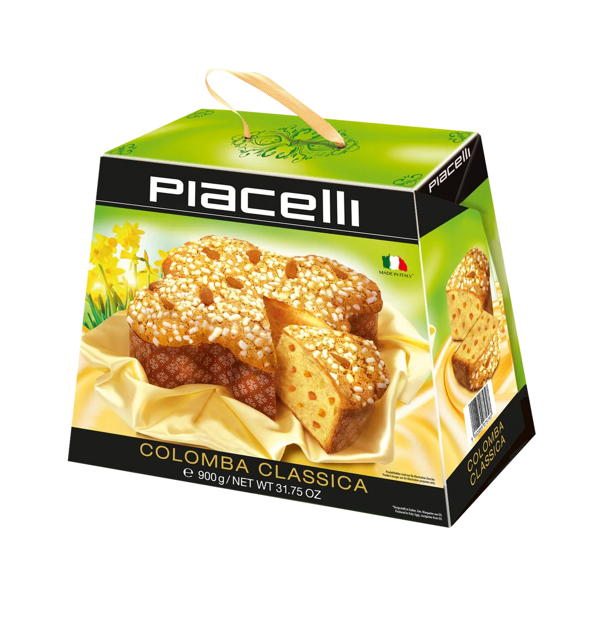 Piacelli Italienischer Osterkuchen Colomba Classica 900g Hefekuchen