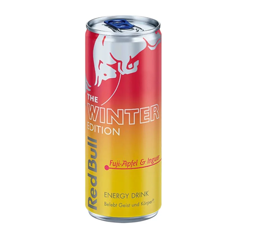 Red Bull Fuji-Apfel & Ingwer Winter Edition 250ml Energy Drink