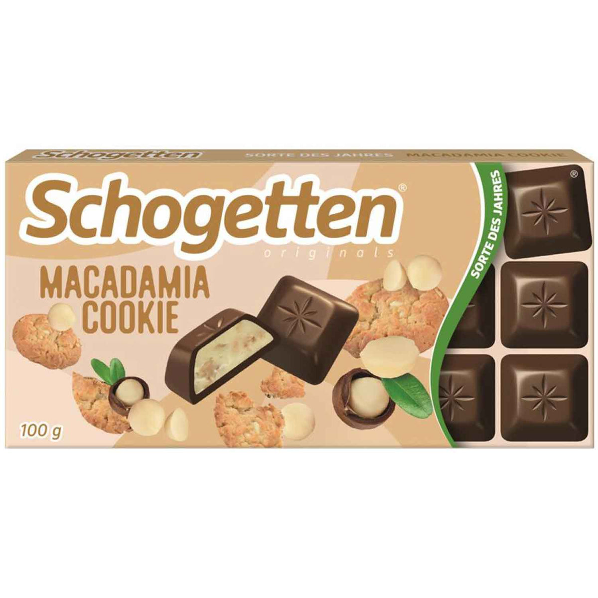 Schogetten Macadamia Cookie 100g