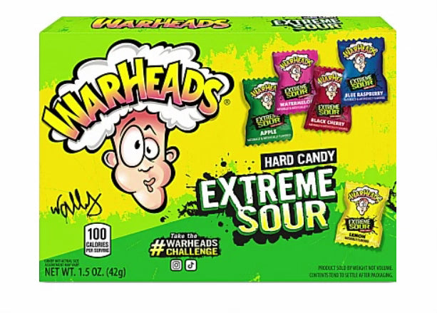 Warheads Extreme Sour Hard Candy 42g