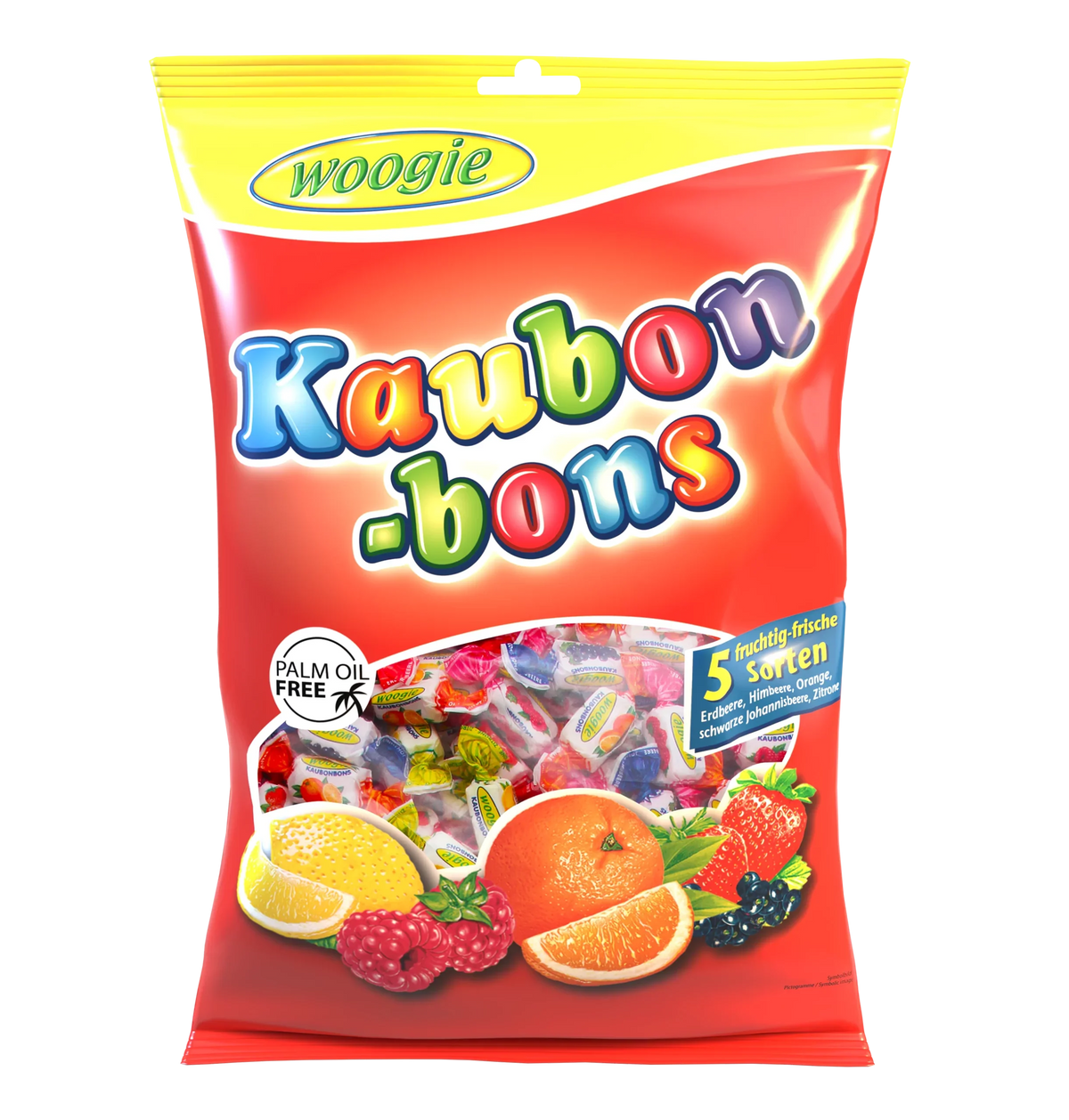 Woogie Kaubonbon 500g mit Fruchtgeschmack