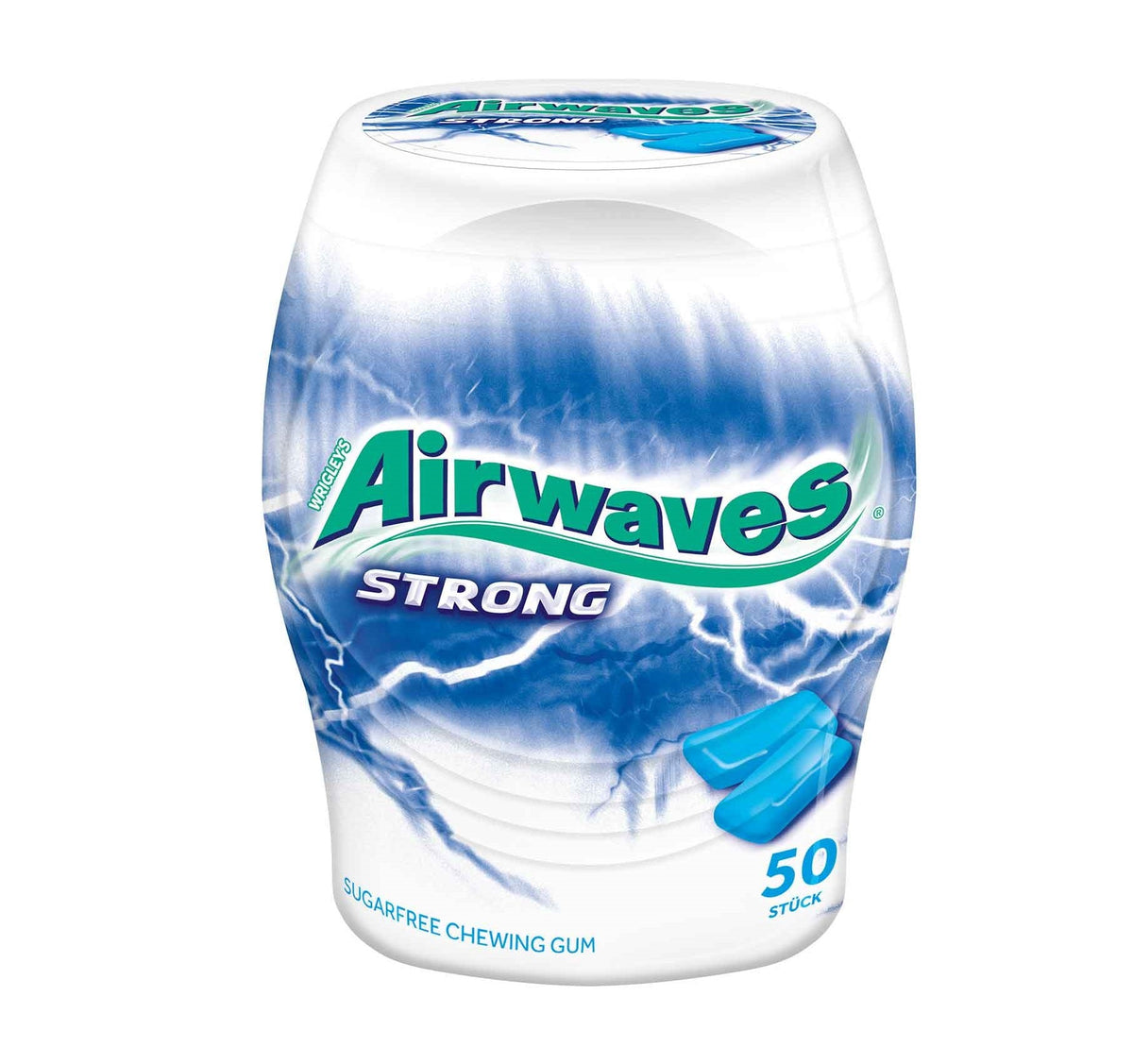Wrigleys Airwaves Strong 50 zuckerfreie Minz-Kaugummi 175g