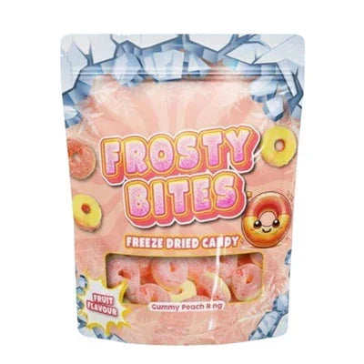 Arctic Farms Frosty Bites Peach Rings gefriergetrocknete Pfirsichringe 50g