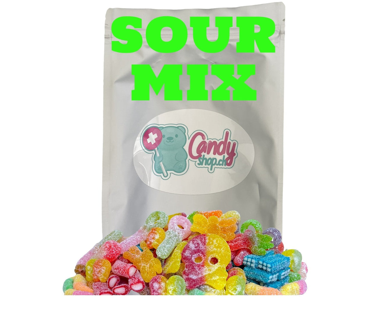 Candyshop.ch Sauer Mix Sweet Bag Fruchtgummi 1 kg