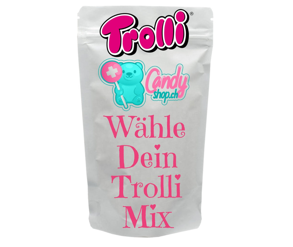 Candyshop.ch Wunsch Beutel Trolli Fruchtgummi 1 Kg Beutel