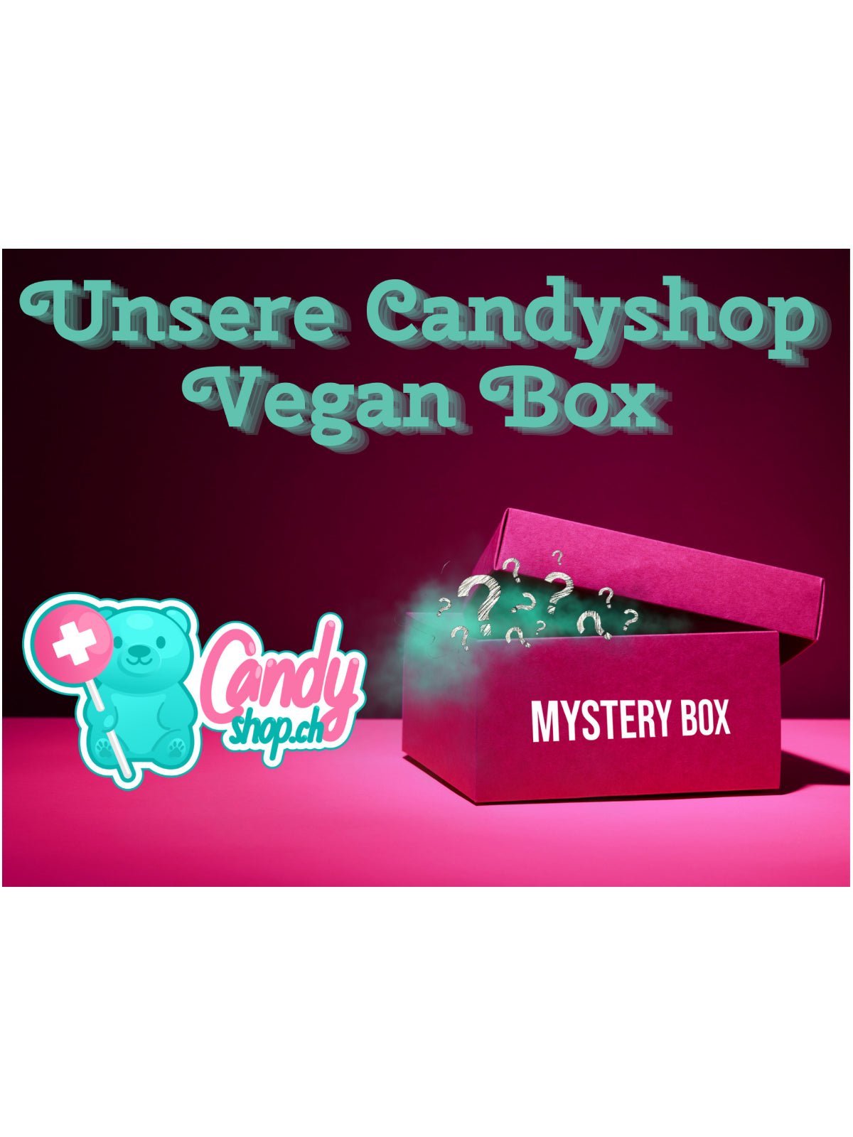 Candyshop.ch Vegan Monats Überraschungsbox 175g – Vegane Süssigkeiten inklusive Versand