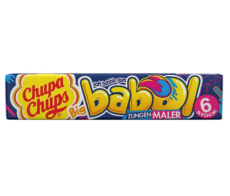 Chupa Chups Big Babol Zungenmaler Lolli 6er Pack 175g