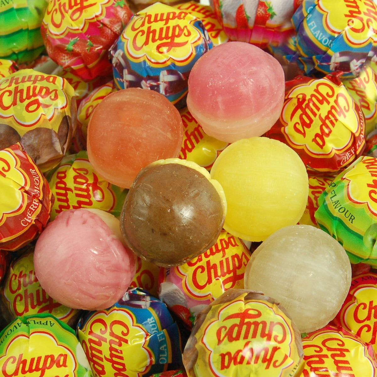 Chupa Chups The Best Of 120er Lollis bunt 1440g – Detailansicht
