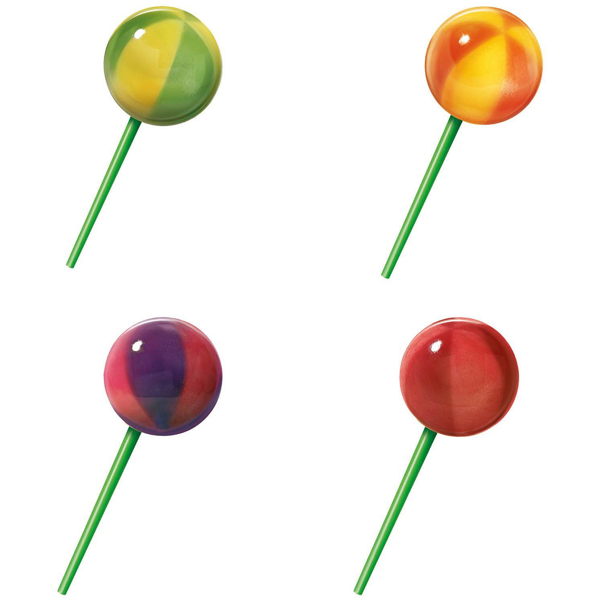 Chupa Chups nimm2 Lolly 20 einzeln verpackte Lollis 200g – Seitenansicht
