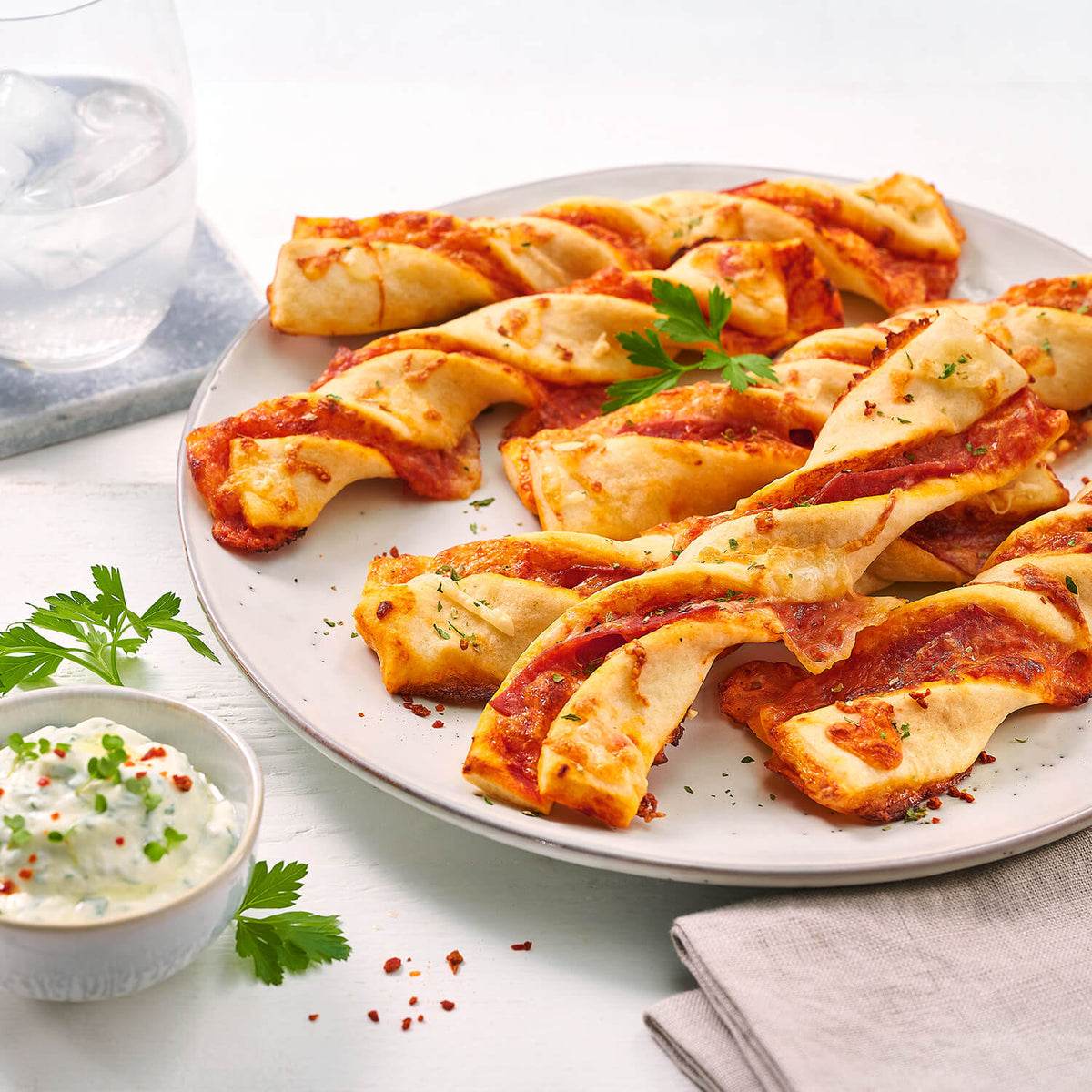 Dr Oetker Pizzateig Italienischer Art 175g Backmischung – Rückansicht
