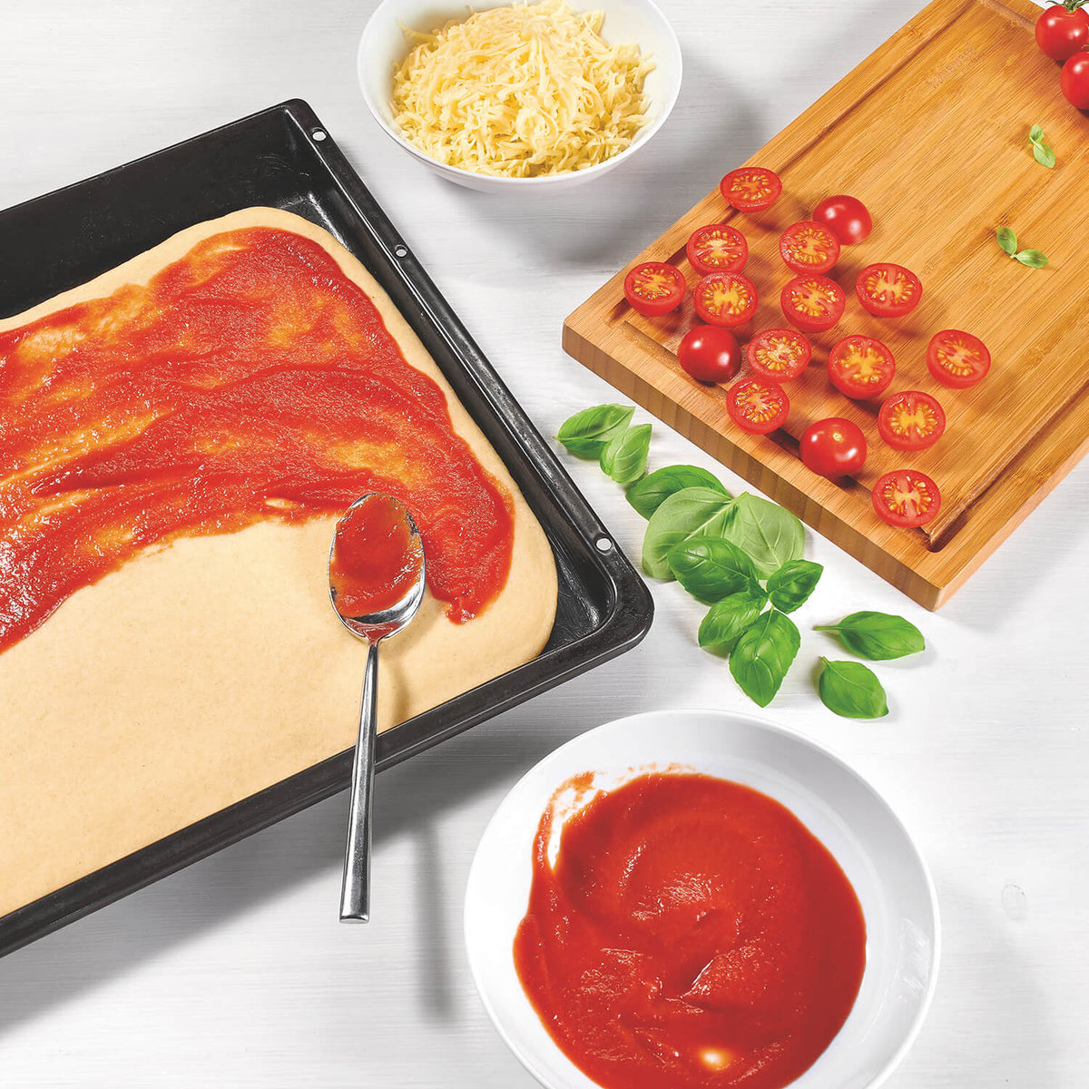 Dr Oetker Pizzateig Italienischer Art 175g Backmischung – Ansicht 7