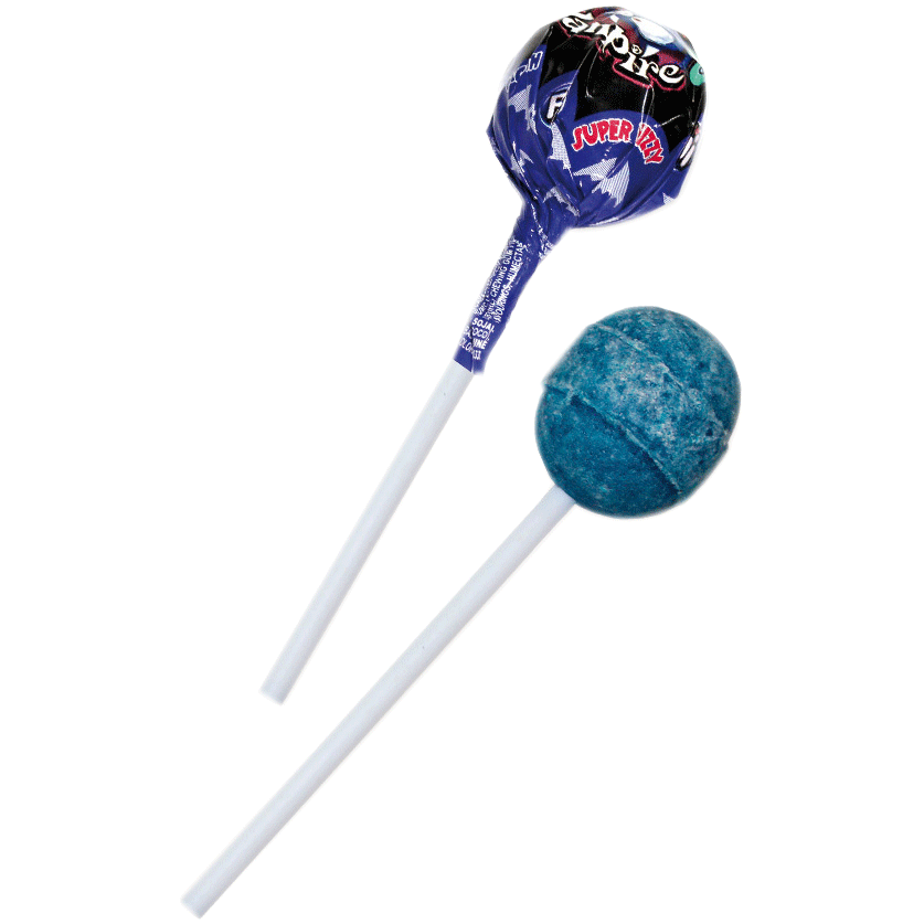 Fini Booom Pop Vampire Lolli Blaubeere 100 Stück 1500g – Detailansicht