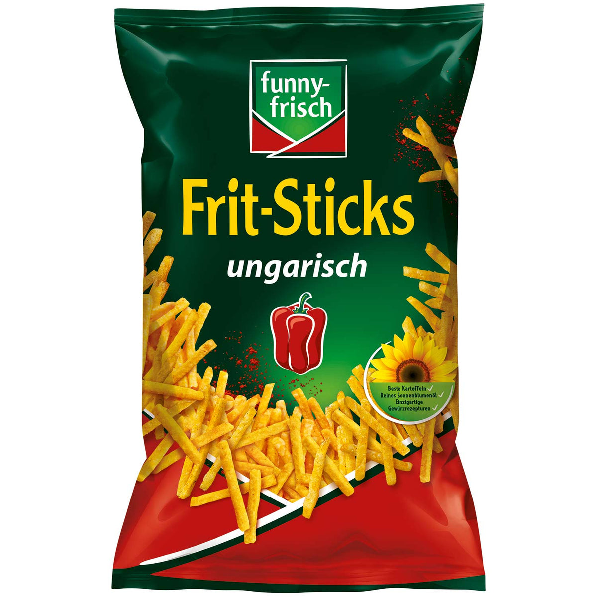 funny-frisch Frit-Sticks ungarisch Kartoffelchips 100g