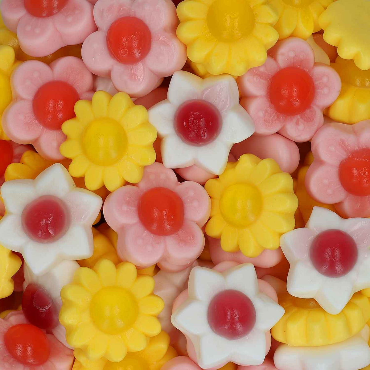 Haribo Bunte Blumen Fruchtgummi 150 Stück 1020g Beutel – Detailansicht