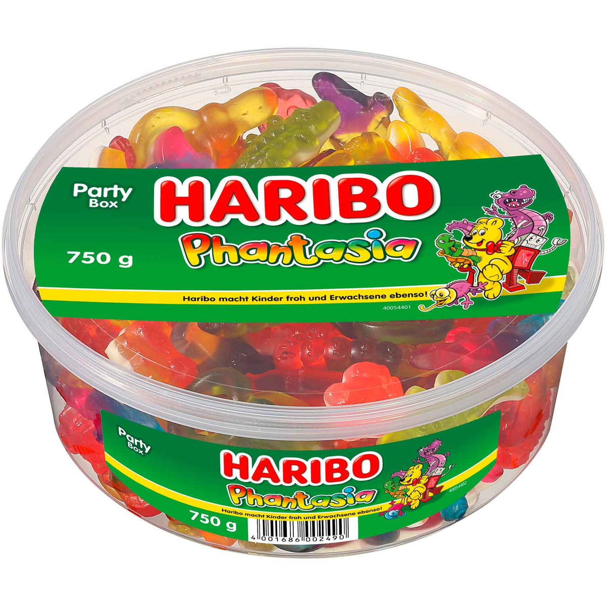 Haribo Phantasia Fruchtgummi-Mischung Blau 750g – Produktansicht
