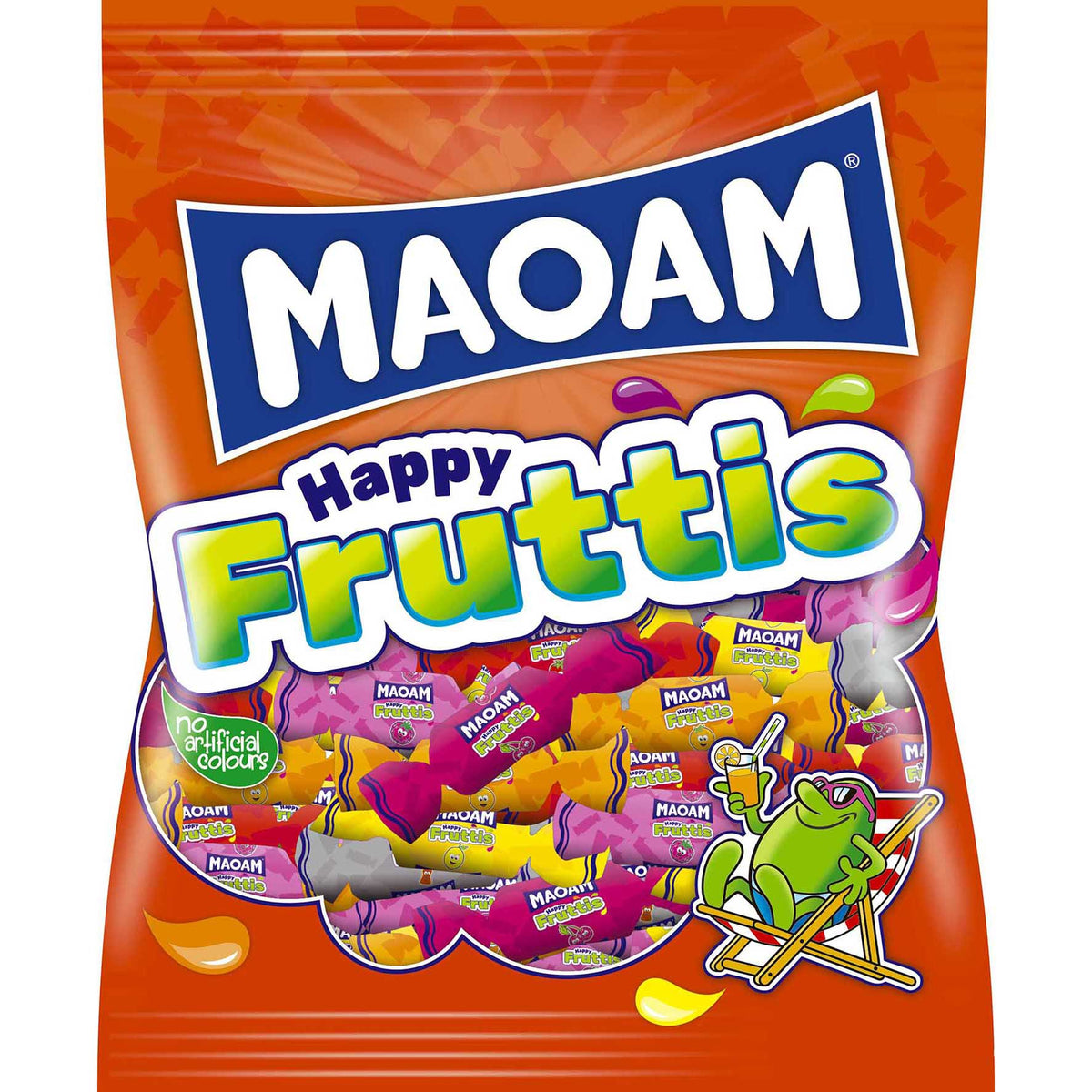 Maoam Happy Fruttis Kaubonbons 175g fruchtig-süss