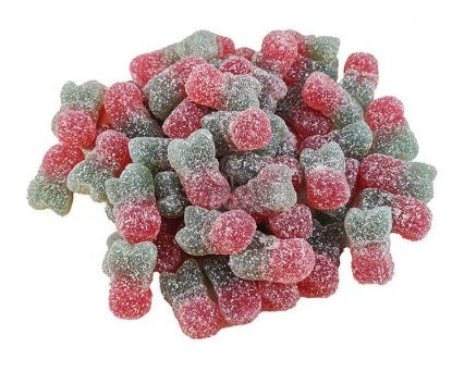 Matthijs Veggie Sauerkirschen Fruchtgummi 1000g Beutel Vegan – Seitenansicht
