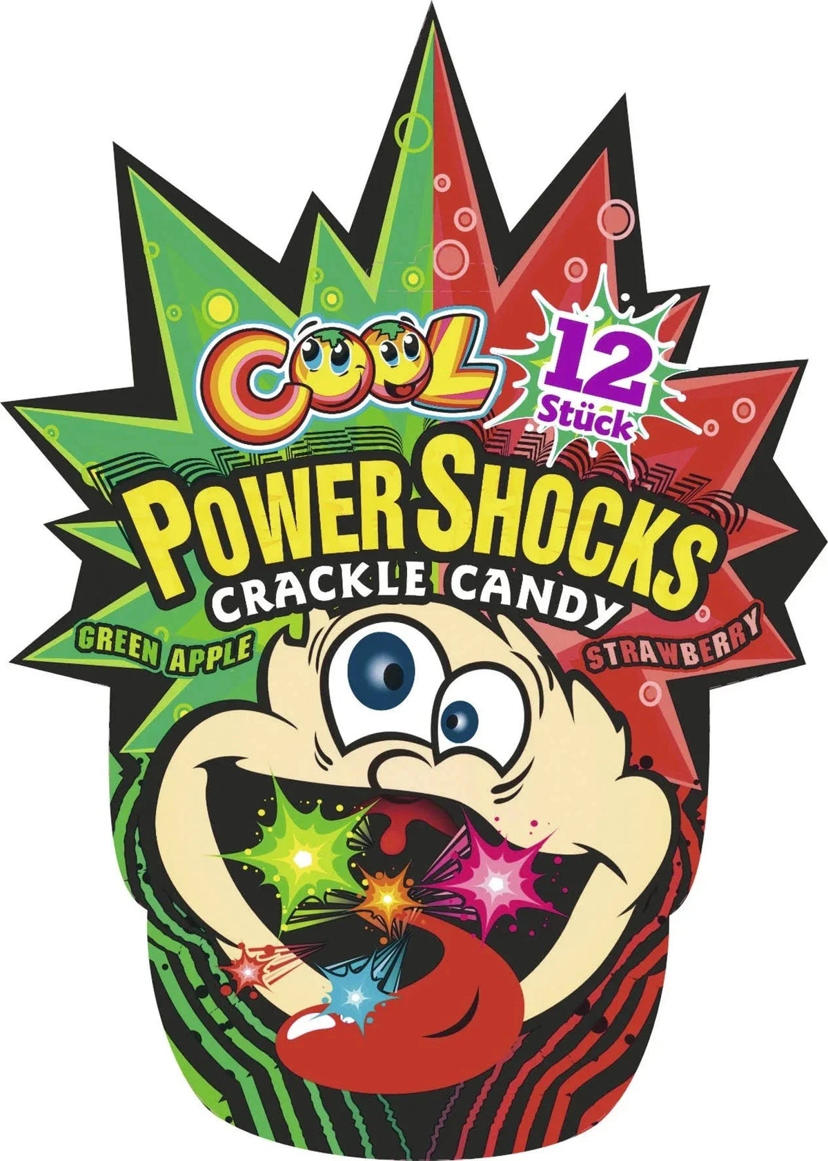 Pop Rocks Cool Power Shocks Knisterpulver 18g Brausepulver – Produktansicht
