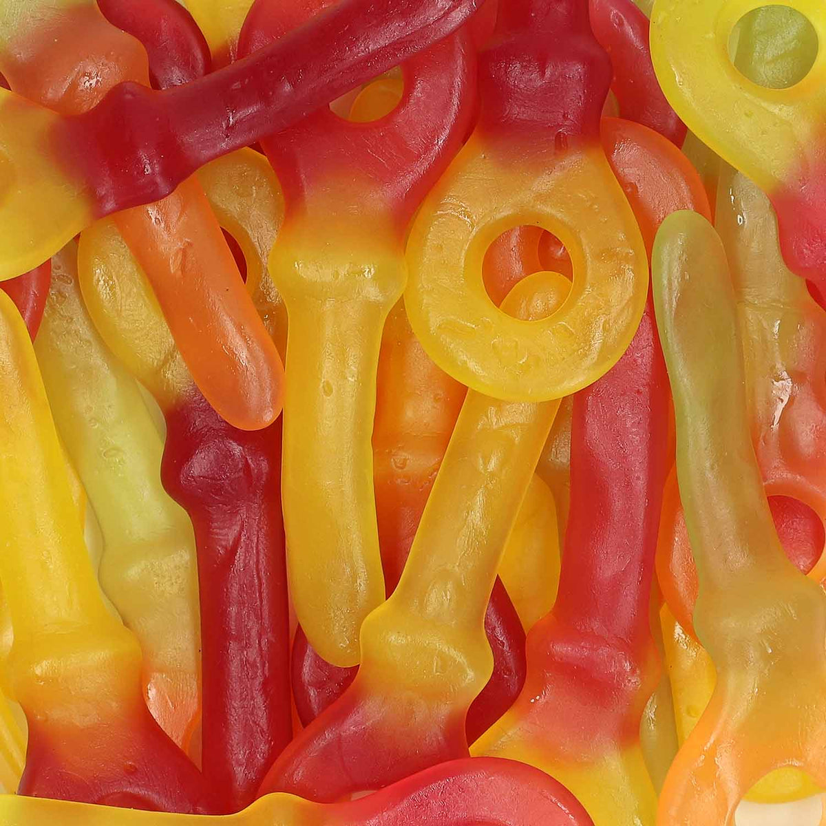 Red Band Fruchtgummi Schnuller 100 Stück Fruchtgeschmack Packung – Detailansicht