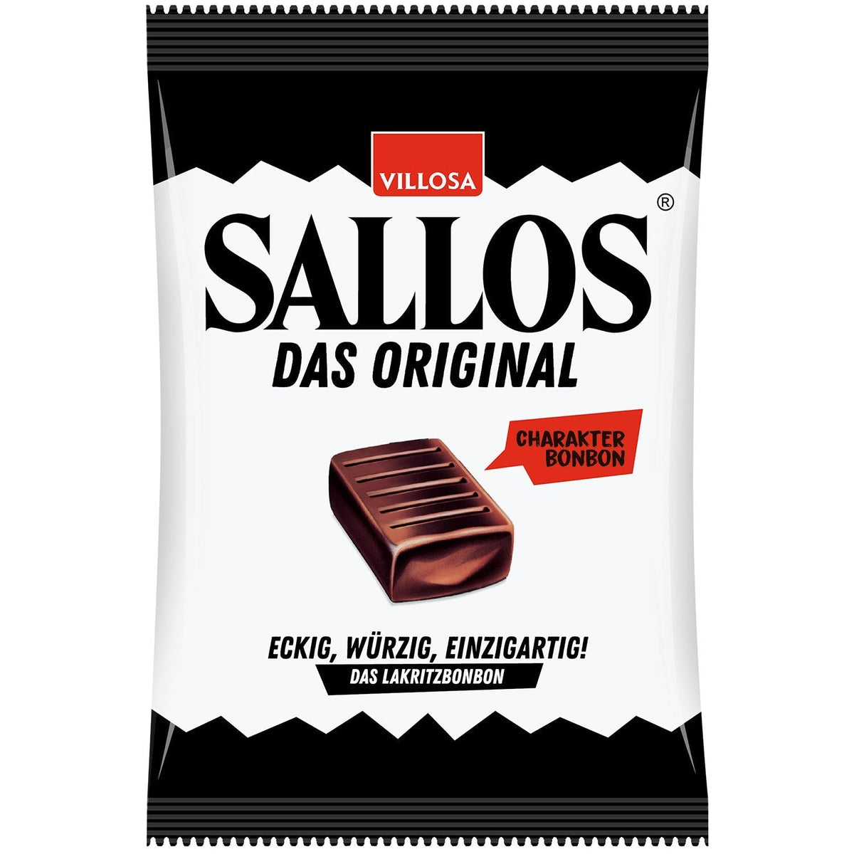 Sallos Original Extra starke Hartkaramellen 150g Beutel