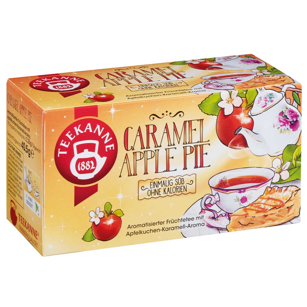 Teekanne Caramel Apple Pie Früchtetee 18 Beutel 40.5g