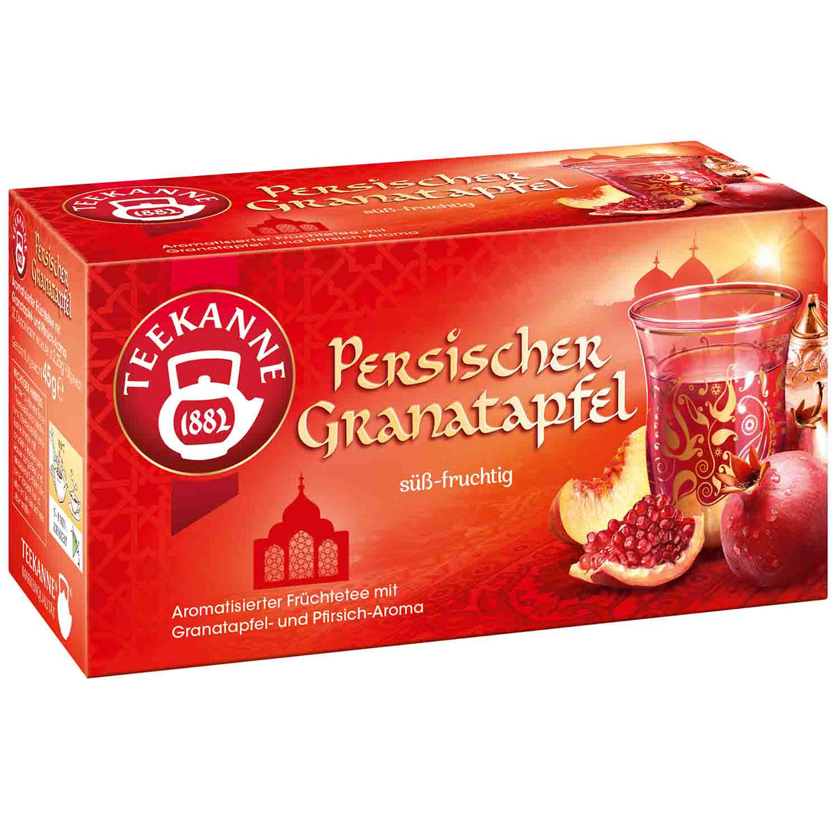Teekanne Persischer Granatapfel Früchtetee 20 Beutel 45g