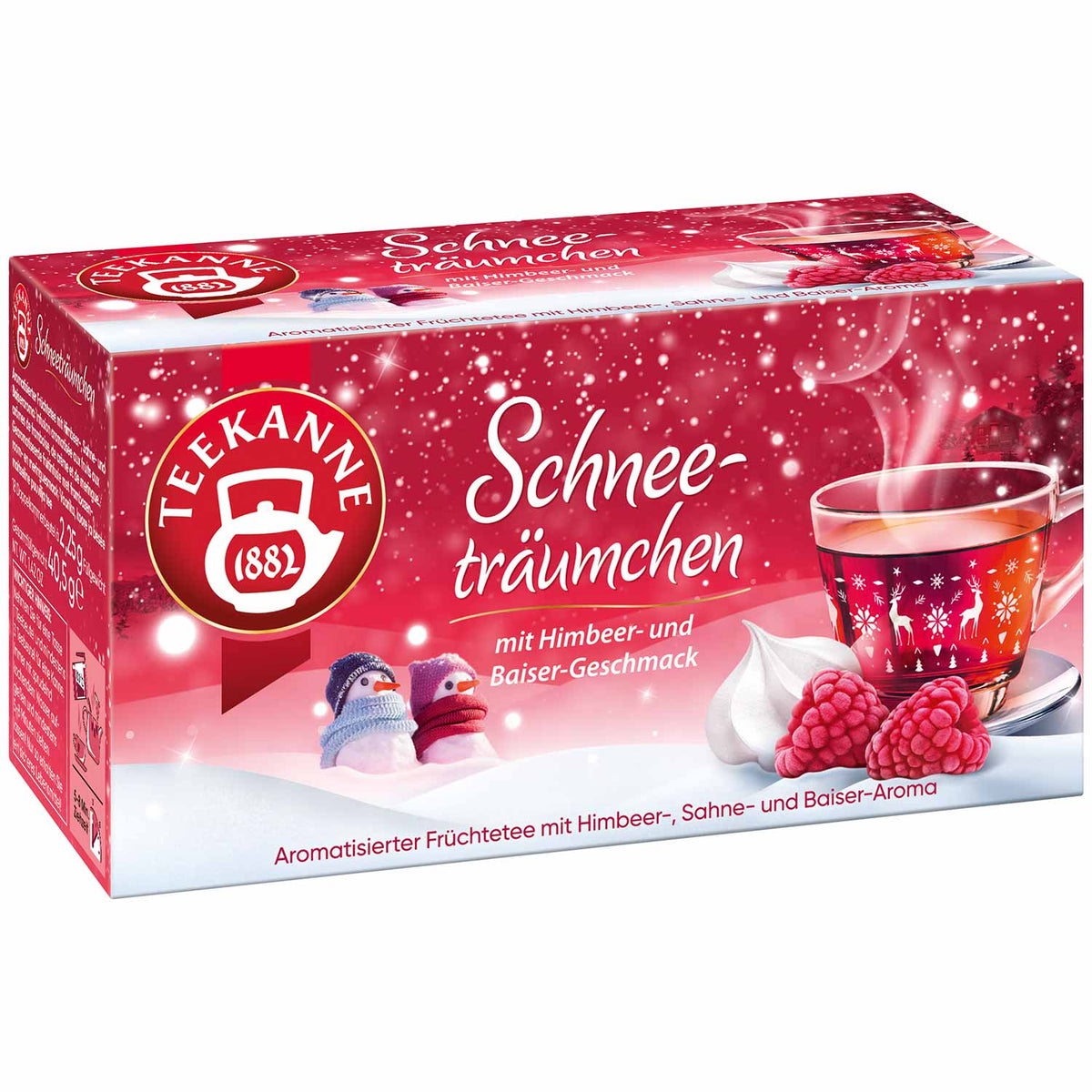 Teekanne Schneeträumchen Früchtetee 18er Pack 40,5g