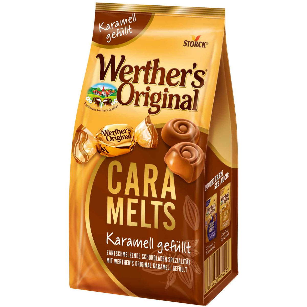 Werthers Werther's Original Caramelts Karamell Vollmilch Schokolade 153g – Produktansicht