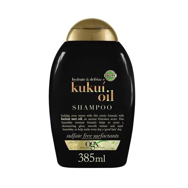 OGX Kukui Oil Anti-Frizz Shampoo 385ml