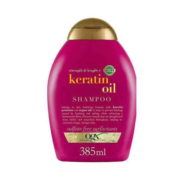 OGX Keratin Oil Anti-Breakage Hair Shampoo 385ml