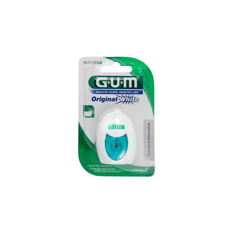 GUM 2040 Original Weisse Zahnseide 30m