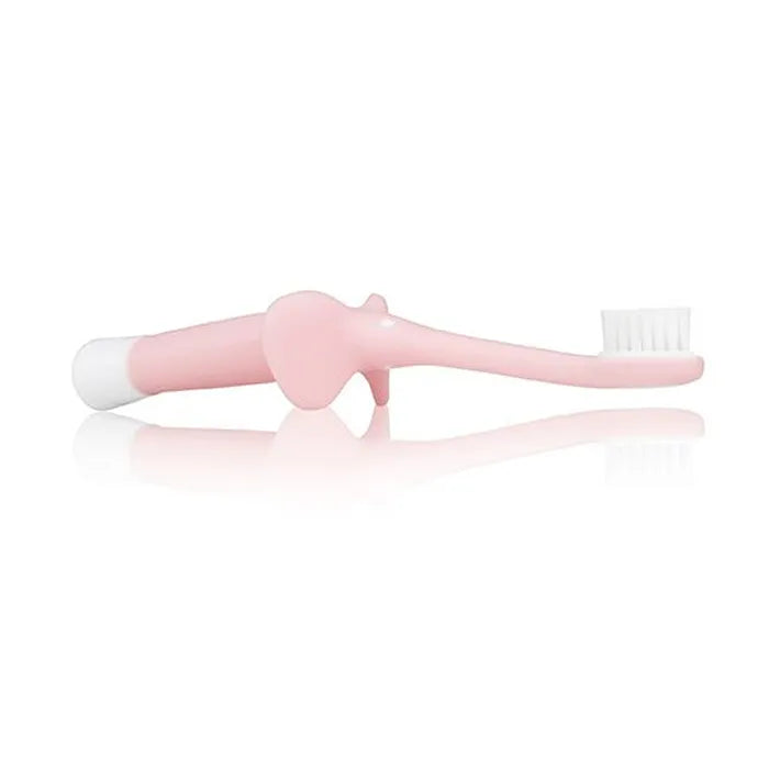 Dr.Brown's Babyzahnbürste Pink mit weichen Borsten