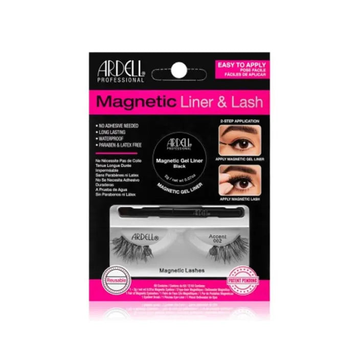 Ardell Magnetic Liner und Lash Accent 002 falsche Wimpern
