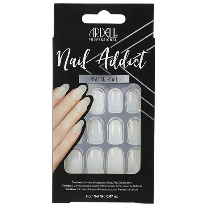 ARDELL Nail Addict Natural Oval False Nails