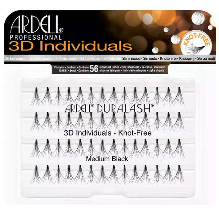 ARDELL Individual 3D Position Wimpern Medium Schwarz 1 Paar
