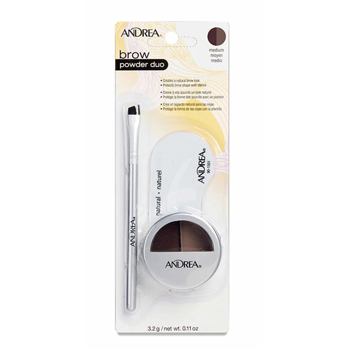 Eurostil Cejas Andrea Powder Duo Marron Medio 1 Stück
