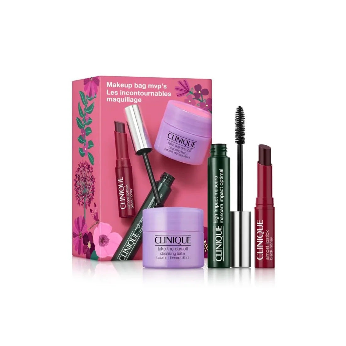 Clinique Mascara Pestañas High Impact 01 Mini Labial Balsamo Desmaquillante Take The Day Off 15ml