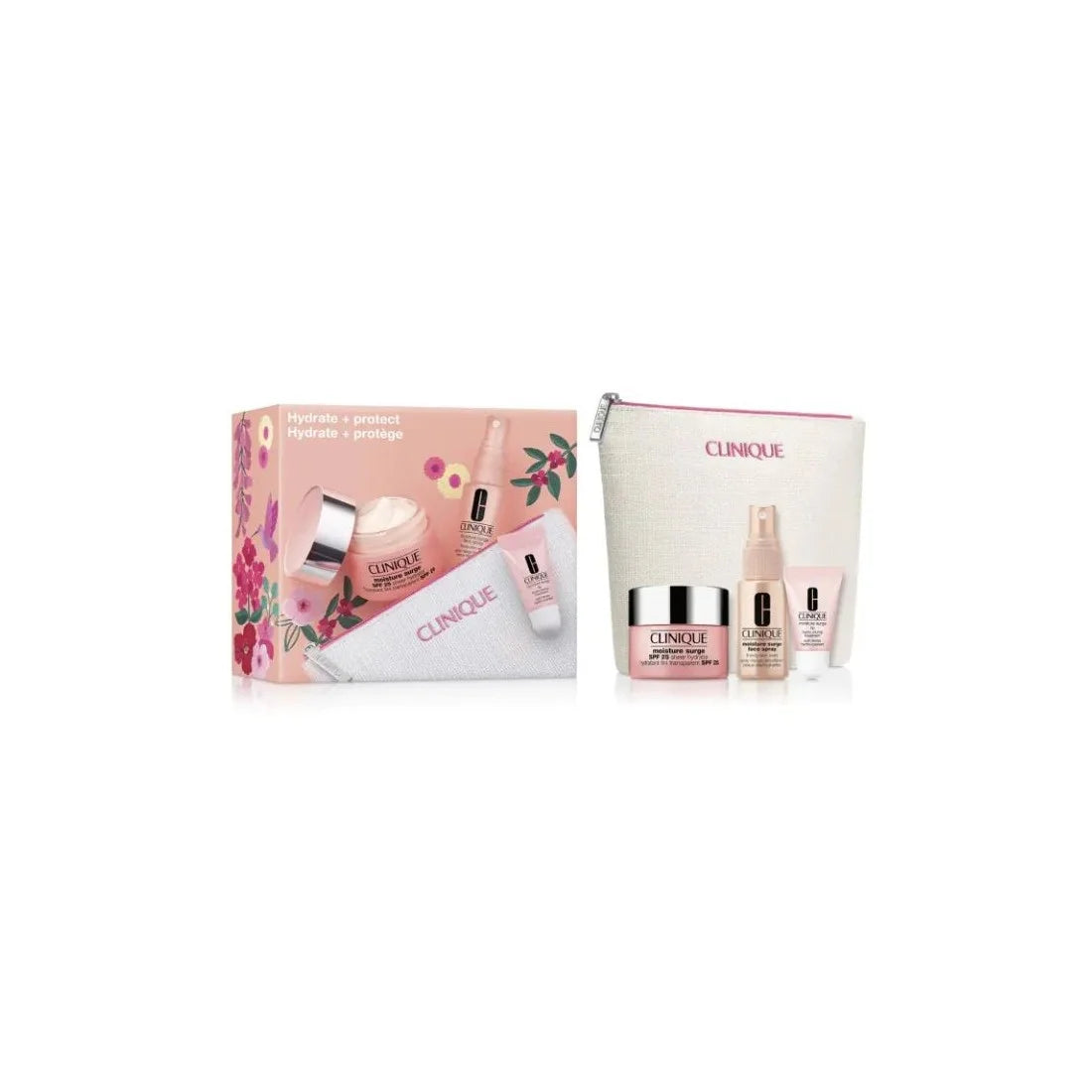 Clinique Moisture Surge Spf25 crema Hidratante Ligera Estuche 4 Piezas