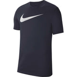 Kurzärmliges Sport T-Shirt DF PARK20 SS TOP CW6936 Nike 451  Marineblau