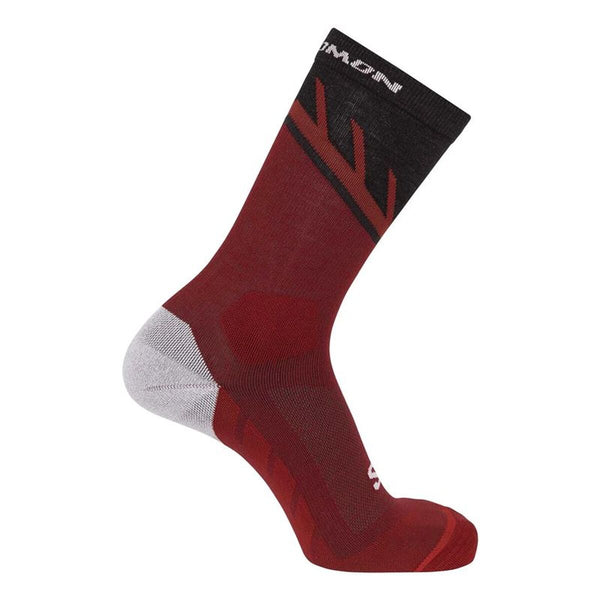 Sportsocken Salomon Speedcross Crew Rot