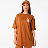Kurzärmliges Sport T-Shirt New Era  TEE LOSDOD TPNSTN 60416427 Braun