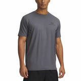 Herren Kurzarm-T-Shirt Under Armour Dunkelgrau