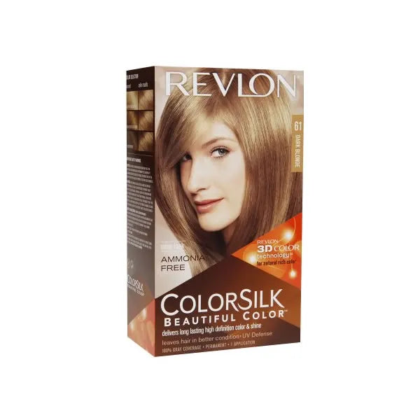 REVLON Colorsilk Haarfarbe 61 Dark Blonde ohne Ammoniak