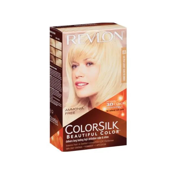 Revlon Colorsilk Ultra Light Sun Blonde Haarfarbe 03 ohne Ammoniak