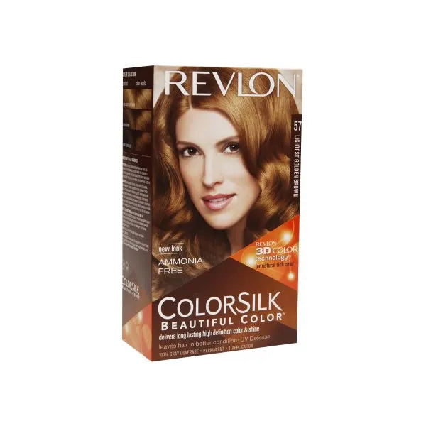 Revlon Colorsilk Haarfarbe Lightest Golden Brown 57